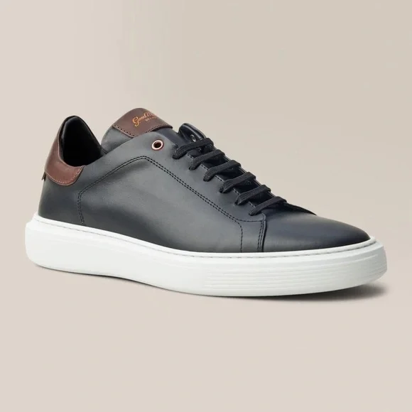 Good Man Brand Legend London Sneakers Black/Dark Vachetta Edge Men’s Size 11.5 Goodman Brand Legend London Black Dark Vachetta Sneakers  main image 3